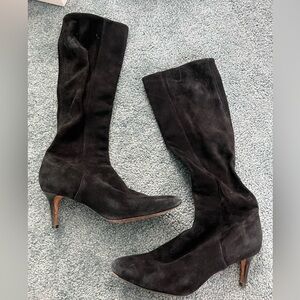 Cole Haan Knee High Black Boots, 8
